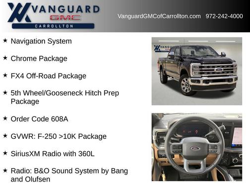 Agate Black Metallic 2025 Ford F-250 Lariat