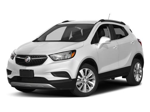 Summit White 2017 Buick Encore Preferred