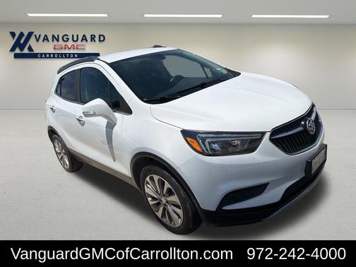 Summit White 2017 Buick Encore Preferred