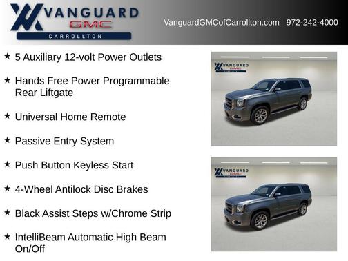 Satin Steel Metallic 2019 GMC Yukon SLT