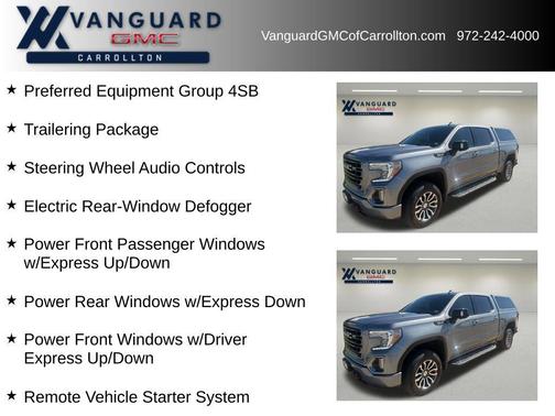 Satin Steel Metallic 2021 GMC Sierra 1500 AT4