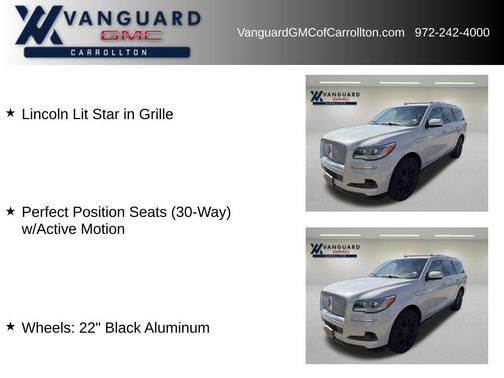 Pearl Metallic 2022 Lincoln Navigator Reserve