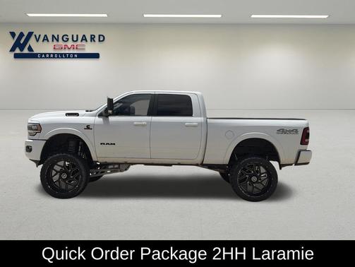 Bright White Clearcoat 2020 RAM 2500 Laramie Crew Cab 4x4 6'4' Box