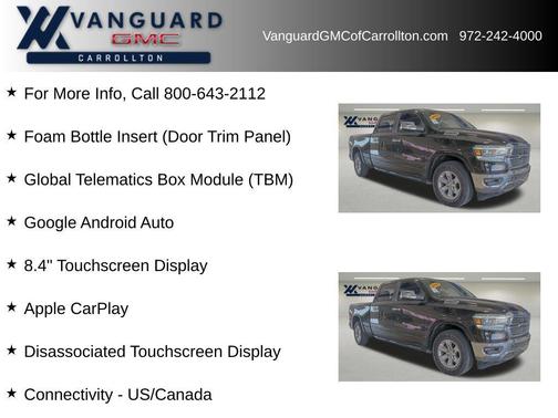 Diamond Black Crystal Pearlcoat 2022 RAM 1500 Laramie