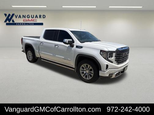 White Frost Tricoat 2023 GMC Sierra 1500 Denali
