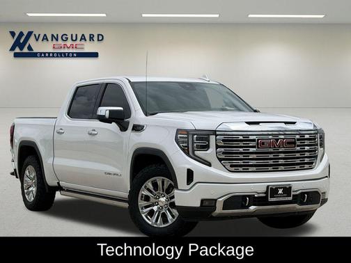White Frost Tricoat 2023 GMC Sierra 1500 Denali