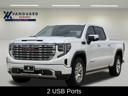 White Frost Tricoat 2023 GMC Sierra 1500 Denali