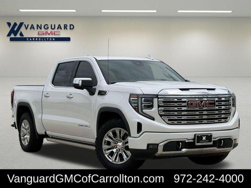 White Frost Tricoat 2023 GMC Sierra 1500 Denali