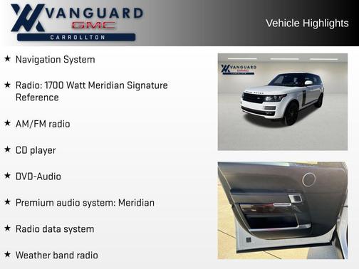 2017 Land Rover Range Rover 5.0L Supercharged Autobiography