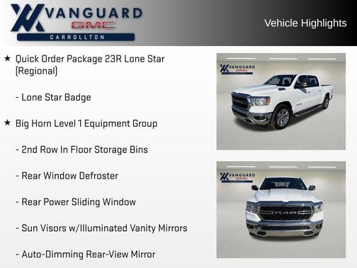 2022 RAM 1500 Big Horn/Lone Star