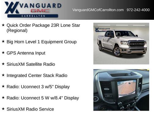 2022 RAM 1500 Big Horn/Lone Star