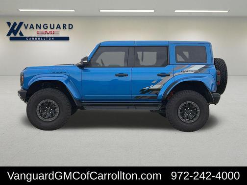 Velocity Blue Metallic 2025 Ford Bronco Raptor