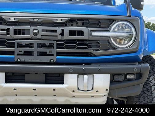 Velocity Blue Metallic 2025 Ford Bronco Raptor