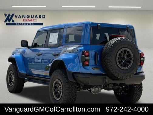 Velocity Blue Metallic 2025 Ford Bronco Raptor
