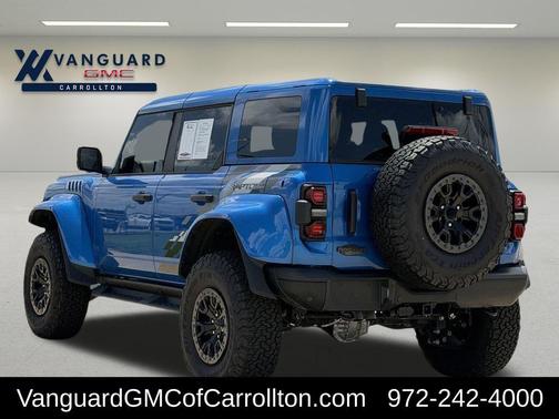 Velocity Blue Metallic 2025 Ford Bronco Raptor