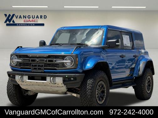 Velocity Blue Metallic 2025 Ford Bronco Raptor
