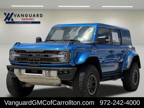 Velocity Blue Metallic 2025 Ford Bronco Raptor