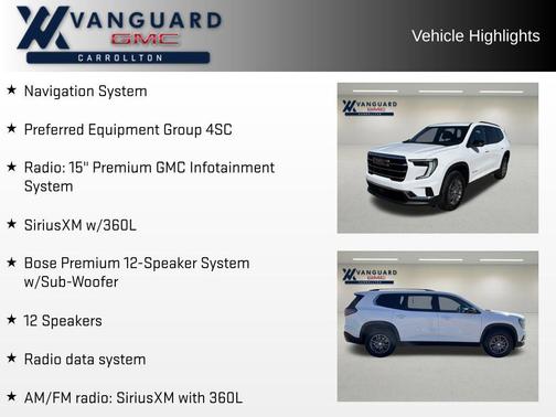 2025 GMC Acadia FWD Elevation