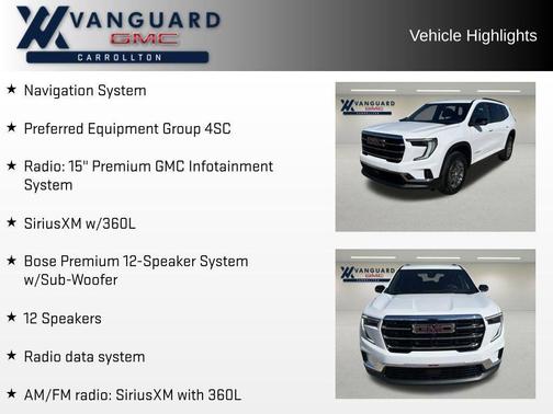 2025 GMC Acadia FWD Elevation