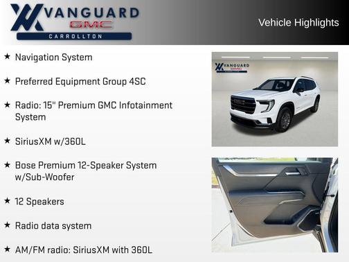 2025 GMC Acadia FWD Elevation