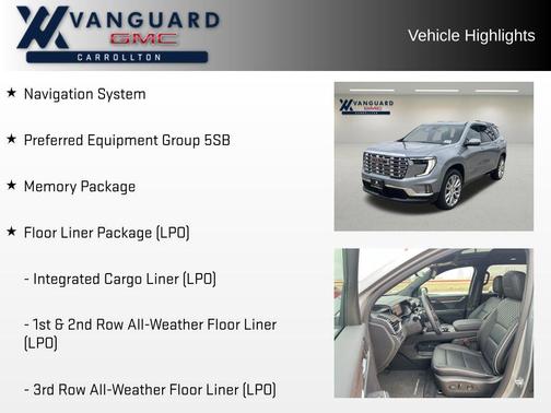 2026 GMC Acadia Denali