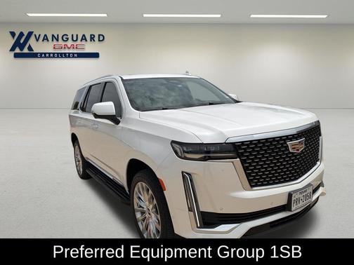 Crystal White Tricoat 2021 Cadillac Escalade Premium Luxury