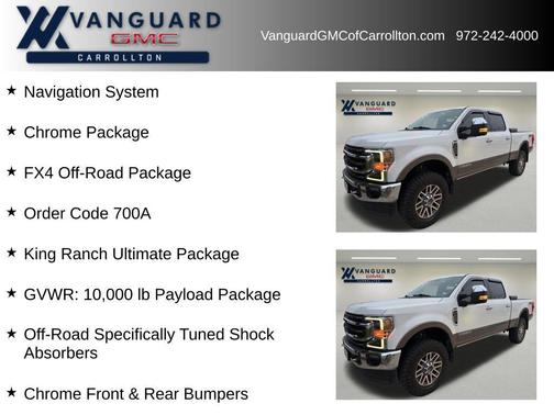 Oxford White 2020 Ford F-250 King Ranch