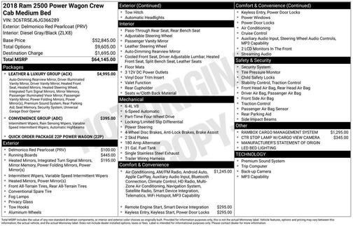 2018 RAM 2500 Power Wagon