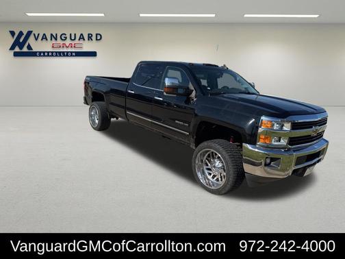 Black 2015 Chevrolet Silverado 3500 LTZ