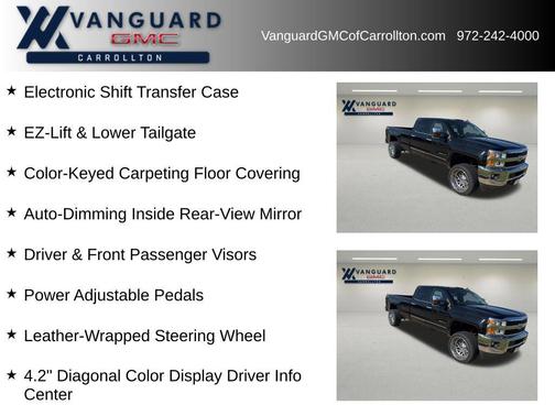 Black 2015 Chevrolet Silverado 3500 LTZ