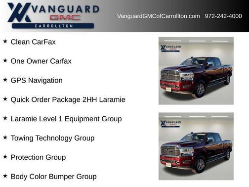 2020 RAM 2500 Laramie Crew Cab 4X4 6'4' Box