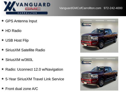 2020 RAM 2500 Laramie Crew Cab 4X4 6'4' Box