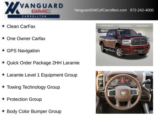 2020 RAM 2500 Laramie Crew Cab 4X4 6'4' Box