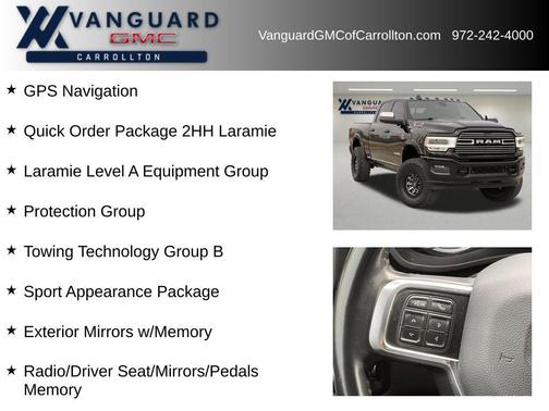 2021 RAM 2500 Laramie Crew Cab 4x4 6'4' Box