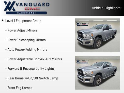 2023 RAM 2500 Big Horn Crew Cab 4x4 6'4' Box