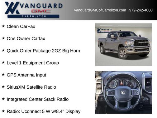 2023 RAM 2500 Big Horn Crew Cab 4x4 6'4' Box