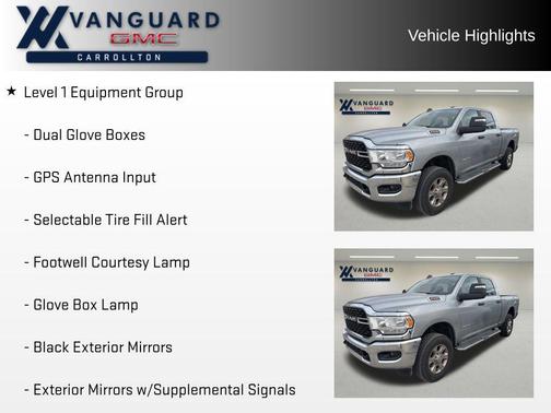 2023 RAM 2500 Big Horn Crew Cab 4x4 6'4' Box