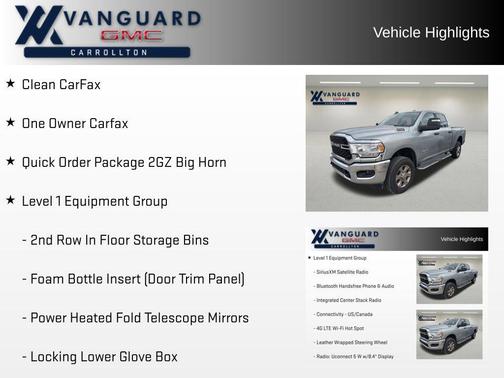 2023 RAM 2500 Big Horn Crew Cab 4x4 6'4' Box