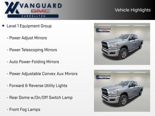 2023 RAM 2500 Big Horn Crew Cab 4x4 6'4' Box