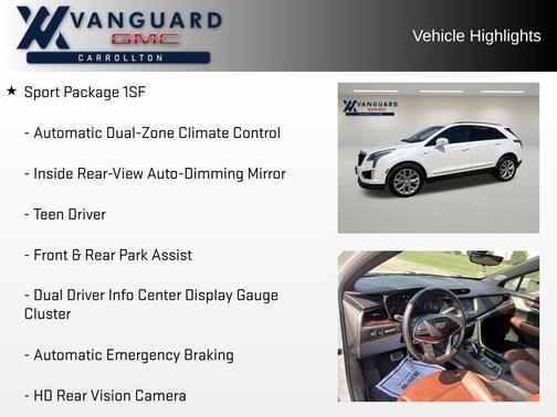 2020 Cadillac XT5 Sport