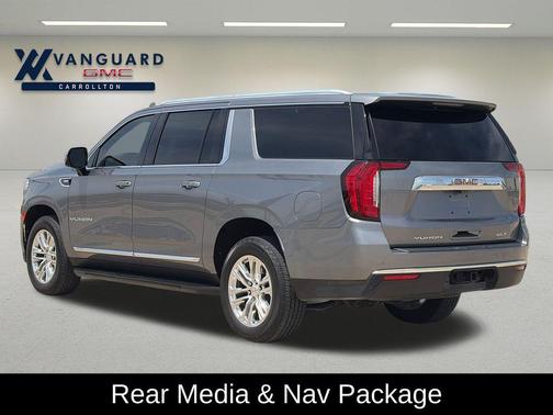 Satin Steel Metallic 2021 GMC Yukon XL SLT