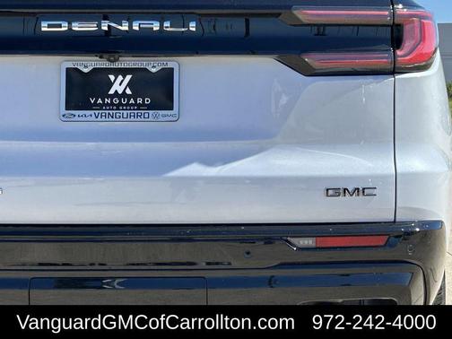 Glacier White Tricoat 2026 GMC Acadia Denali