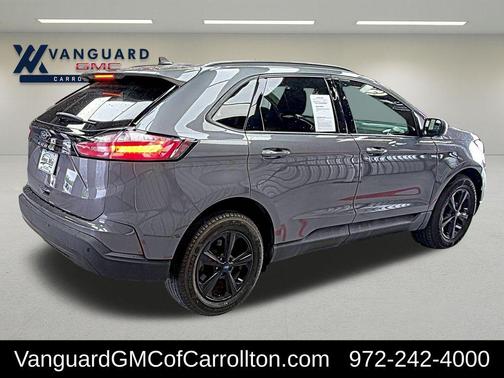 Lithium Gray 2021 Ford Edge SE