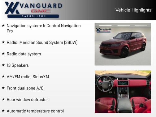 2019 Land Rover Range Rover Sport Supercharged Dynamic