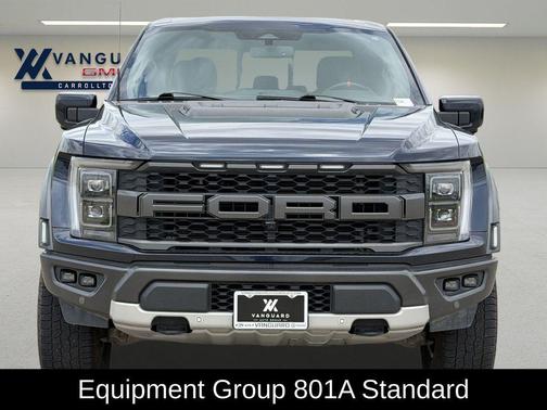 Atlas Blue Metallic 2023 Ford F-150 Raptor