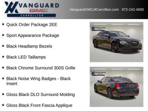 Gloss Black 2022 Chrysler 300 Touring