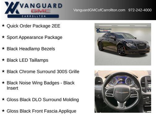Gloss Black 2022 Chrysler 300 Touring