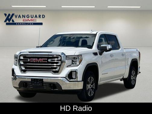Summit White 2019 GMC Sierra 1500 SLT