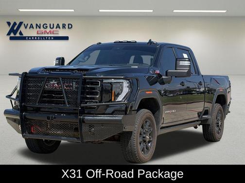 Onyx Black 2024 GMC Sierra 2500 AT4
