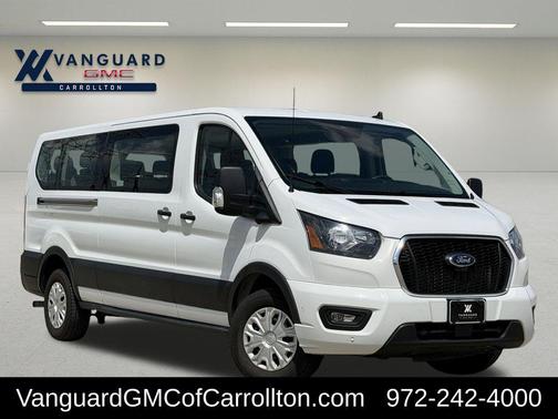 Oxford White 2023 Ford Transit-350 XLT